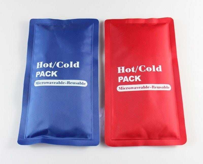 ice or heat packs for the pain