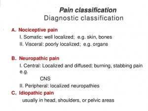 pain classification