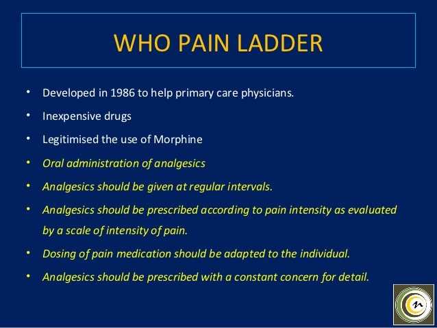 who pain ladder