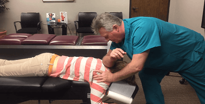 chiropractor and neck pain