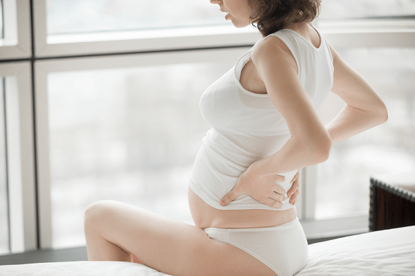 pregnant woman on her second trimester