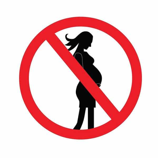 forbidden while pregnant