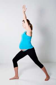 pregnant woman yoga