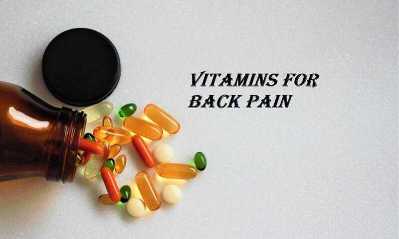Vitamins for Back pain