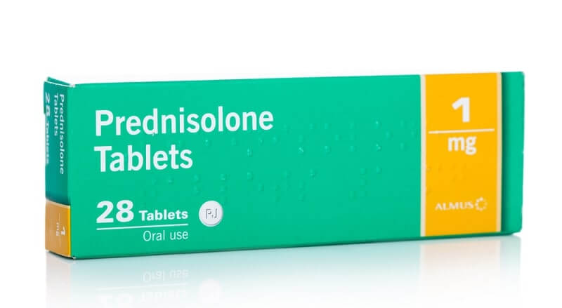 Pack of Prednisolone Tablets