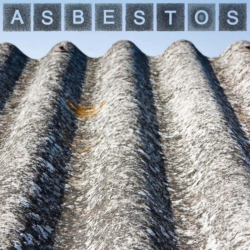 Dangerous asbestos roof