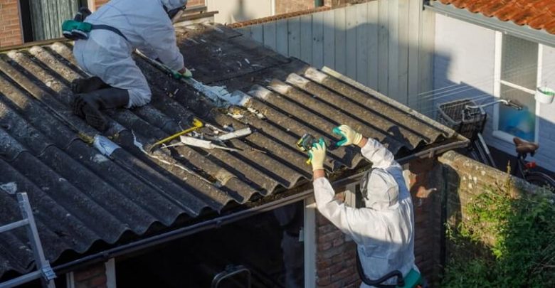 Professional asbestos removal